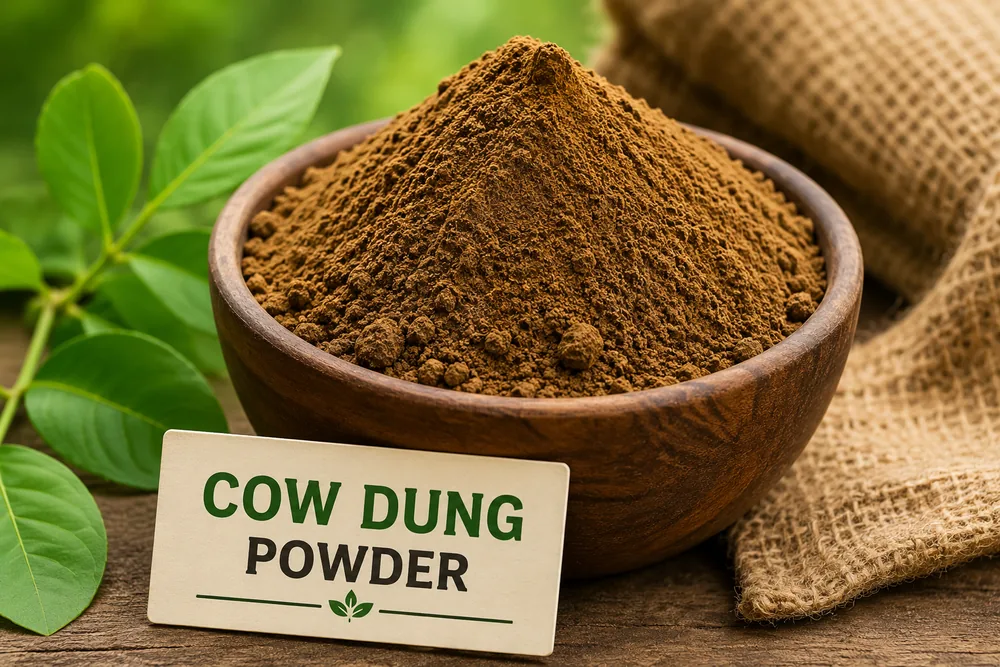 Cow Dung Powder in India for bulk export supply